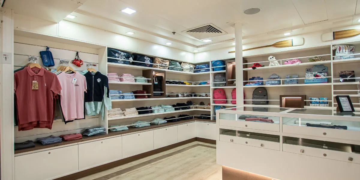 Shop onboard the Buenavista Express