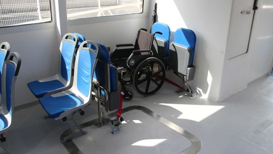 Benchi Express accessible seating
