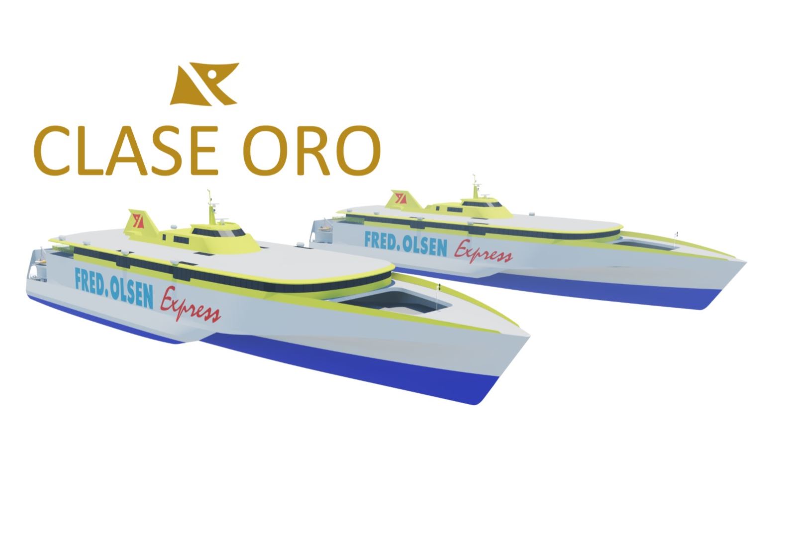 Nuevos trimaranes Fred. Olsen Express con innovadora Clase Oro